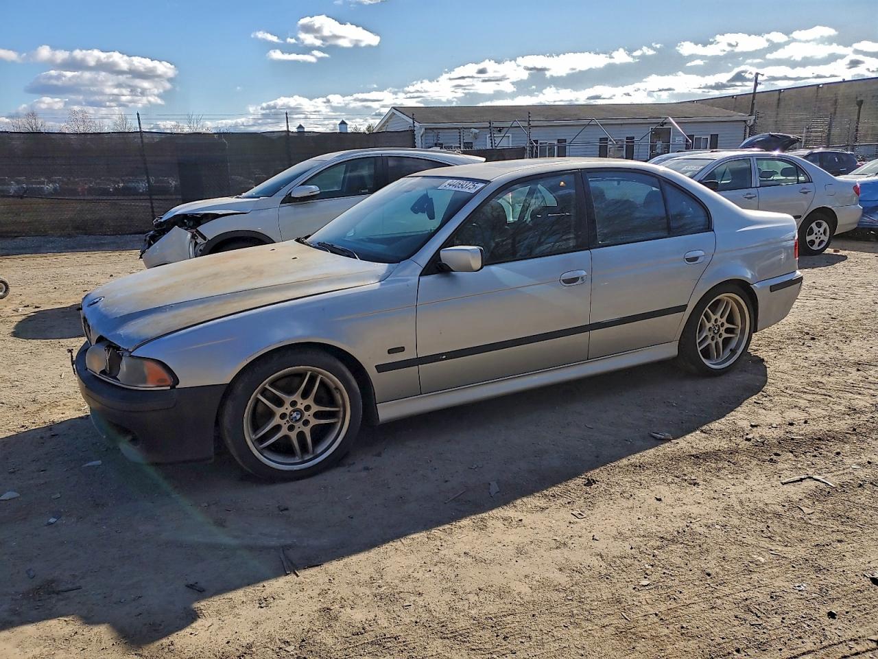 2003 Bmw 540 I Automatic Серебряный vin: WBADN63493GS56618