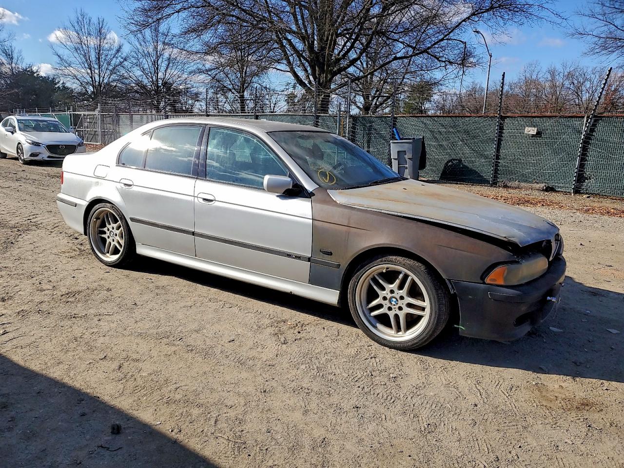 2003 Bmw 540 I Automatic Серебряный vin: WBADN63493GS56618