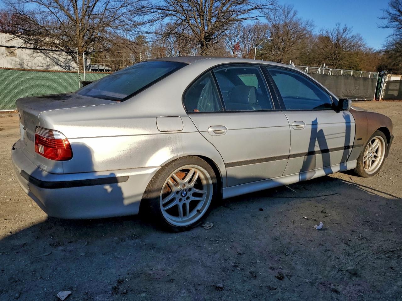 2003 Bmw 540 I Automatic Серебряный vin: WBADN63493GS56618