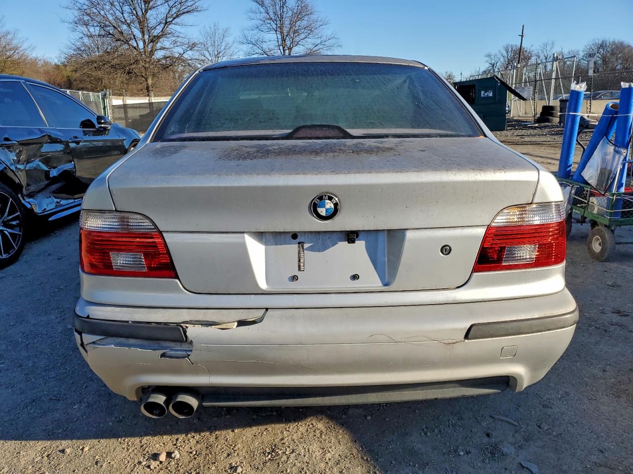 2003 Bmw 540 I Automatic Серебряный vin: WBADN63493GS56618