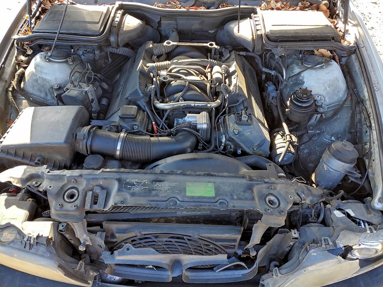 2003 Bmw 540 I Automatic Серебряный vin: WBADN63493GS56618