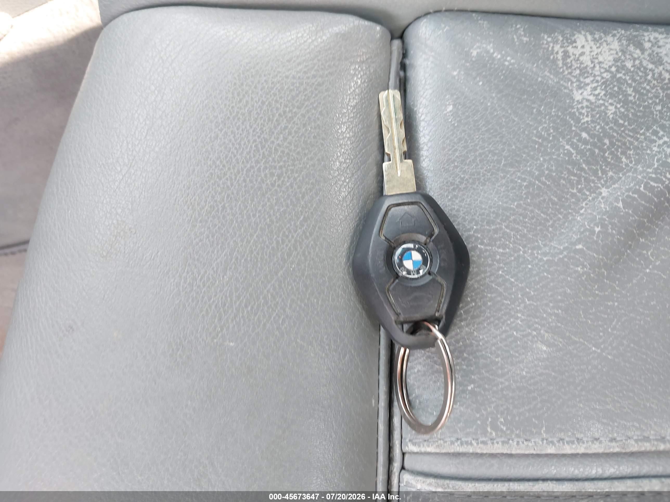 2003 Bmw 5 Series 540ia Gray vin: WBADN63493GS56909