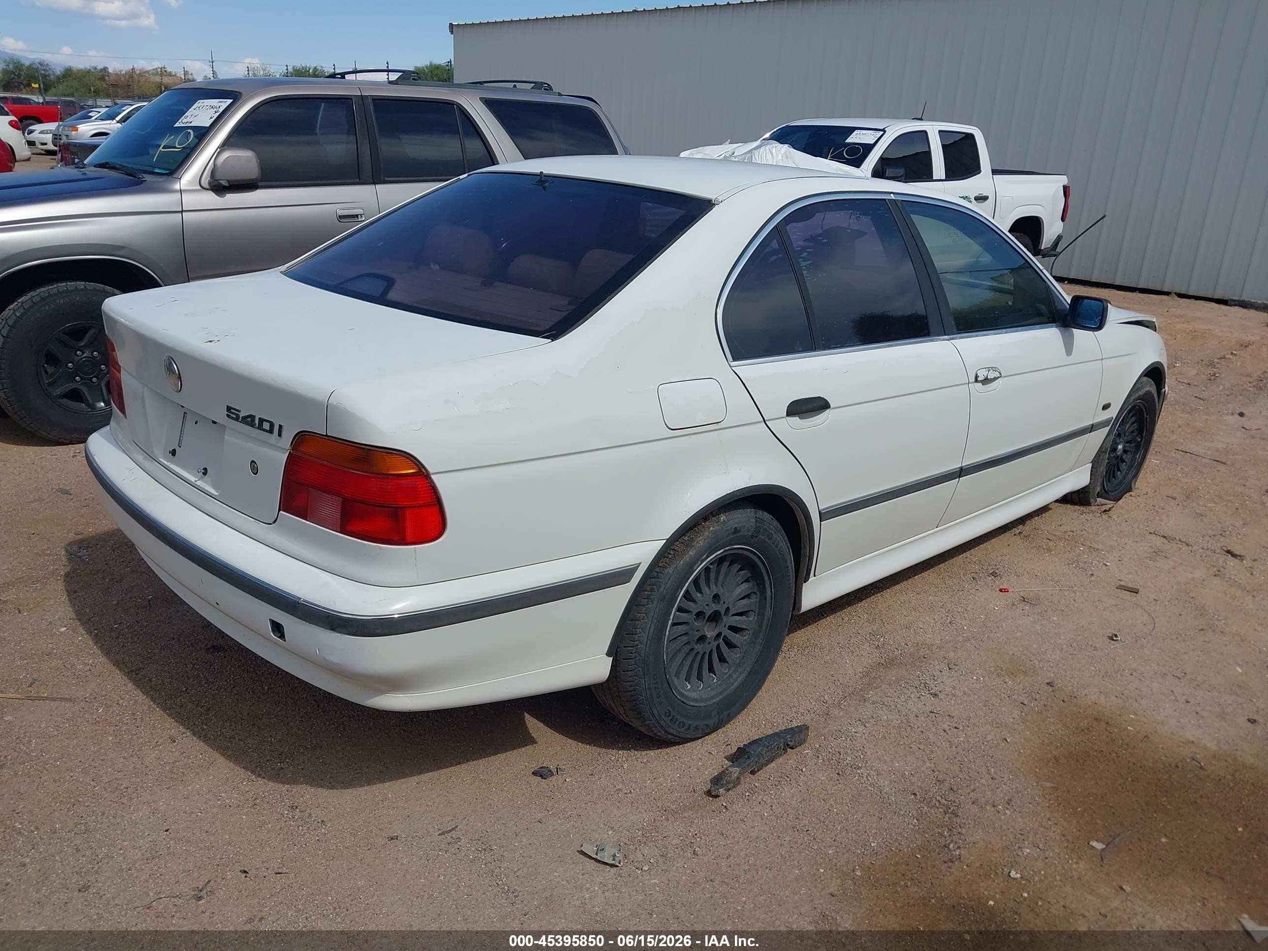 2000 Bmw 540ia   White vin: WBADN6349YGM65753