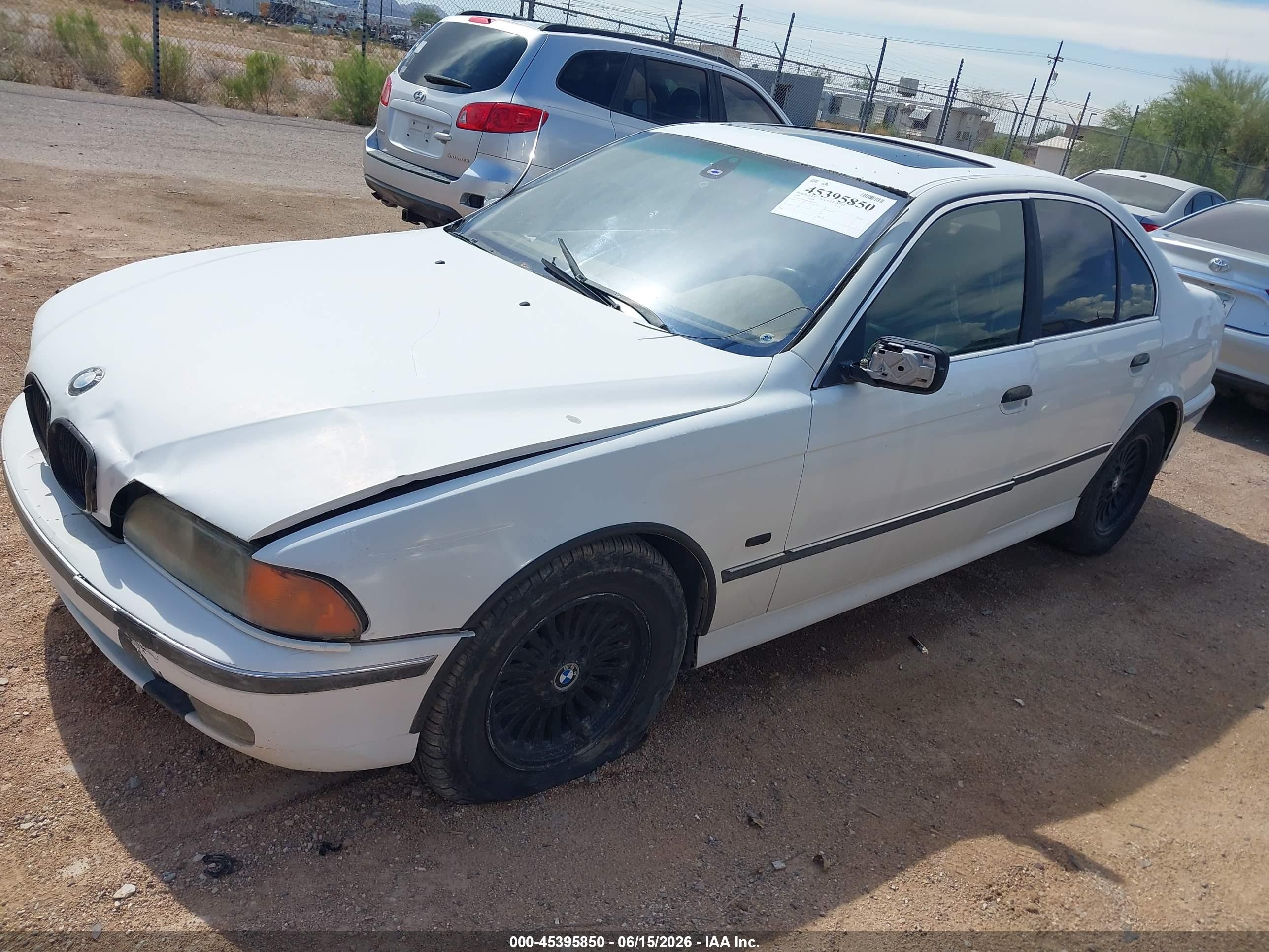 2000 Bmw 540ia   White vin: WBADN6349YGM65753