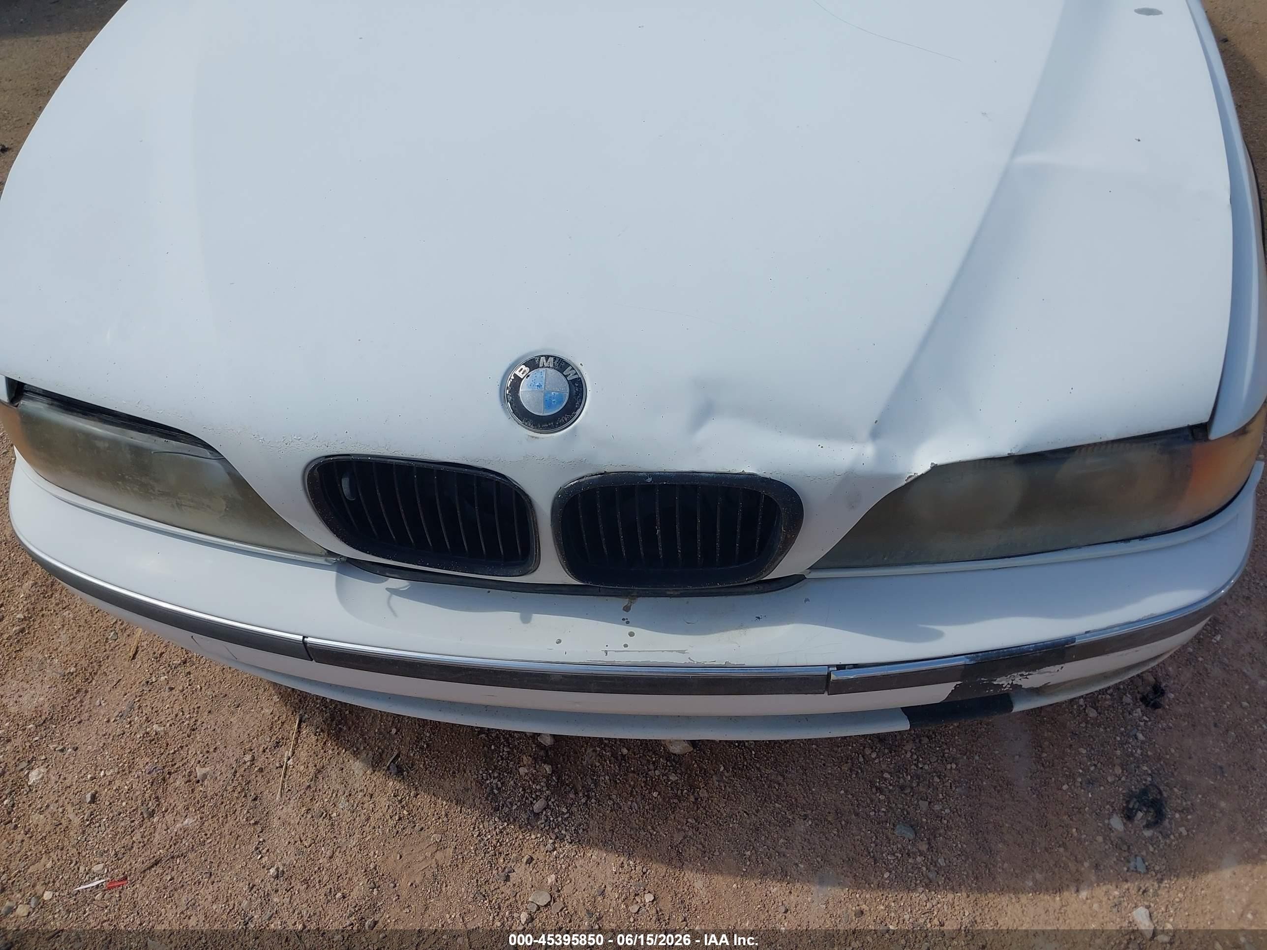 2000 Bmw 540ia   White vin: WBADN6349YGM65753