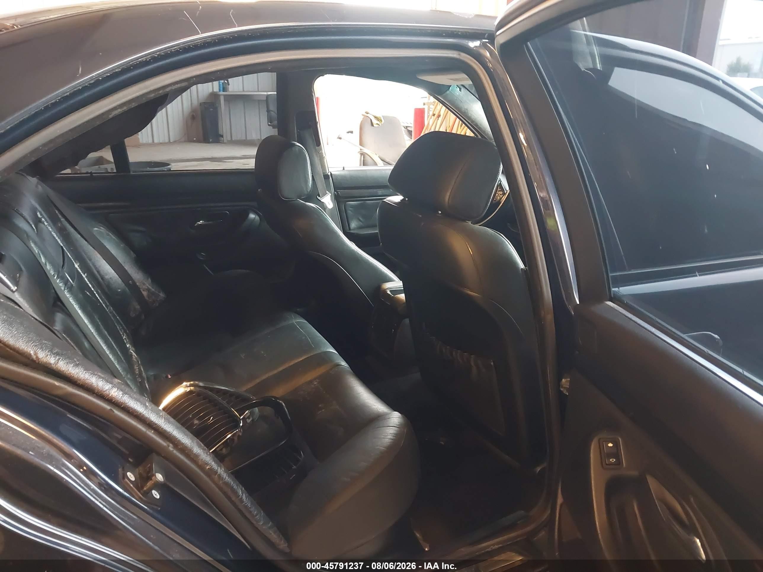 2001 Bmw 540ia Синий vin: WBADN634X1GM72149