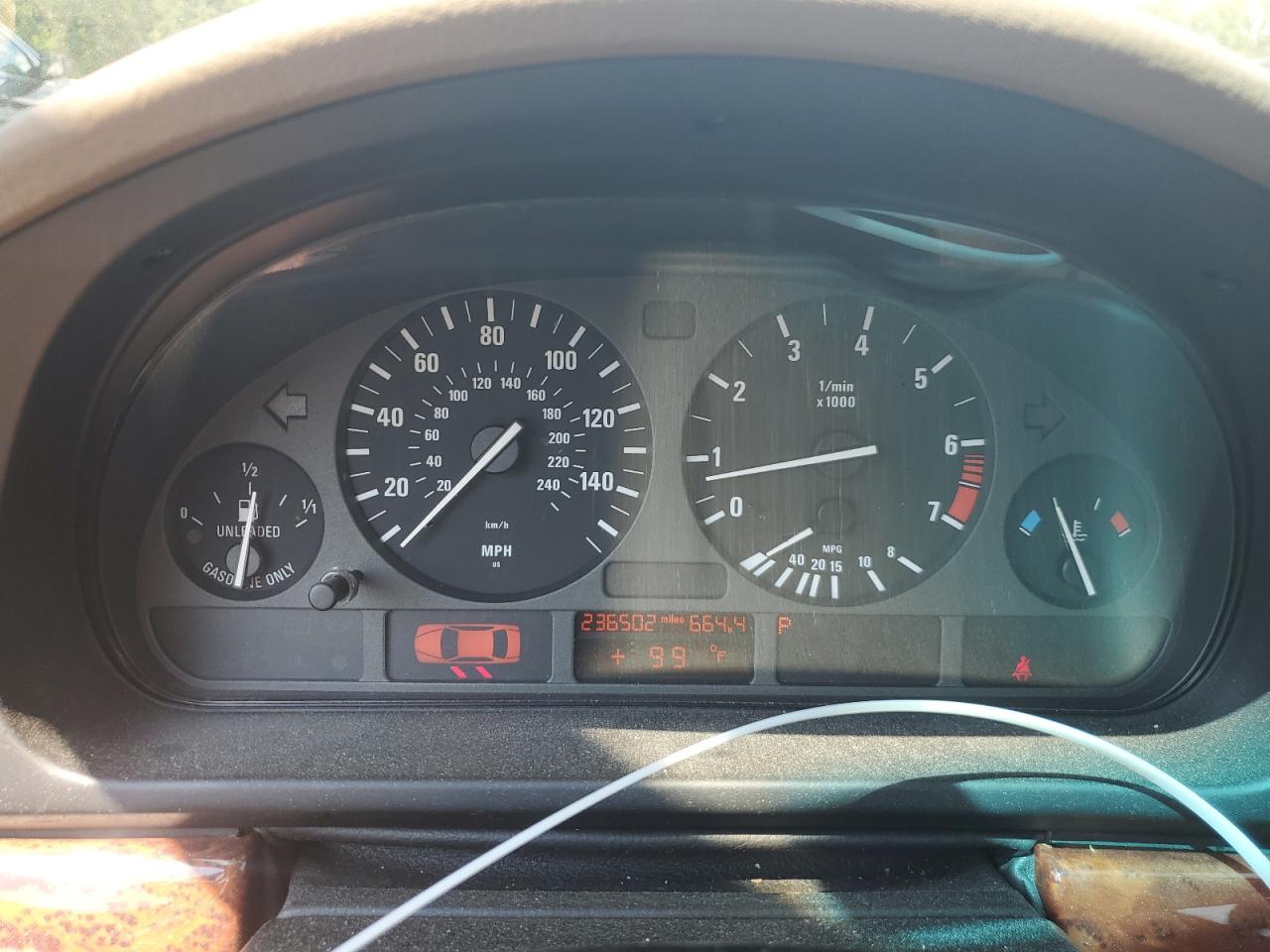 1999 Bmw 528 It Automatic White vin: WBADP6334XBV61092