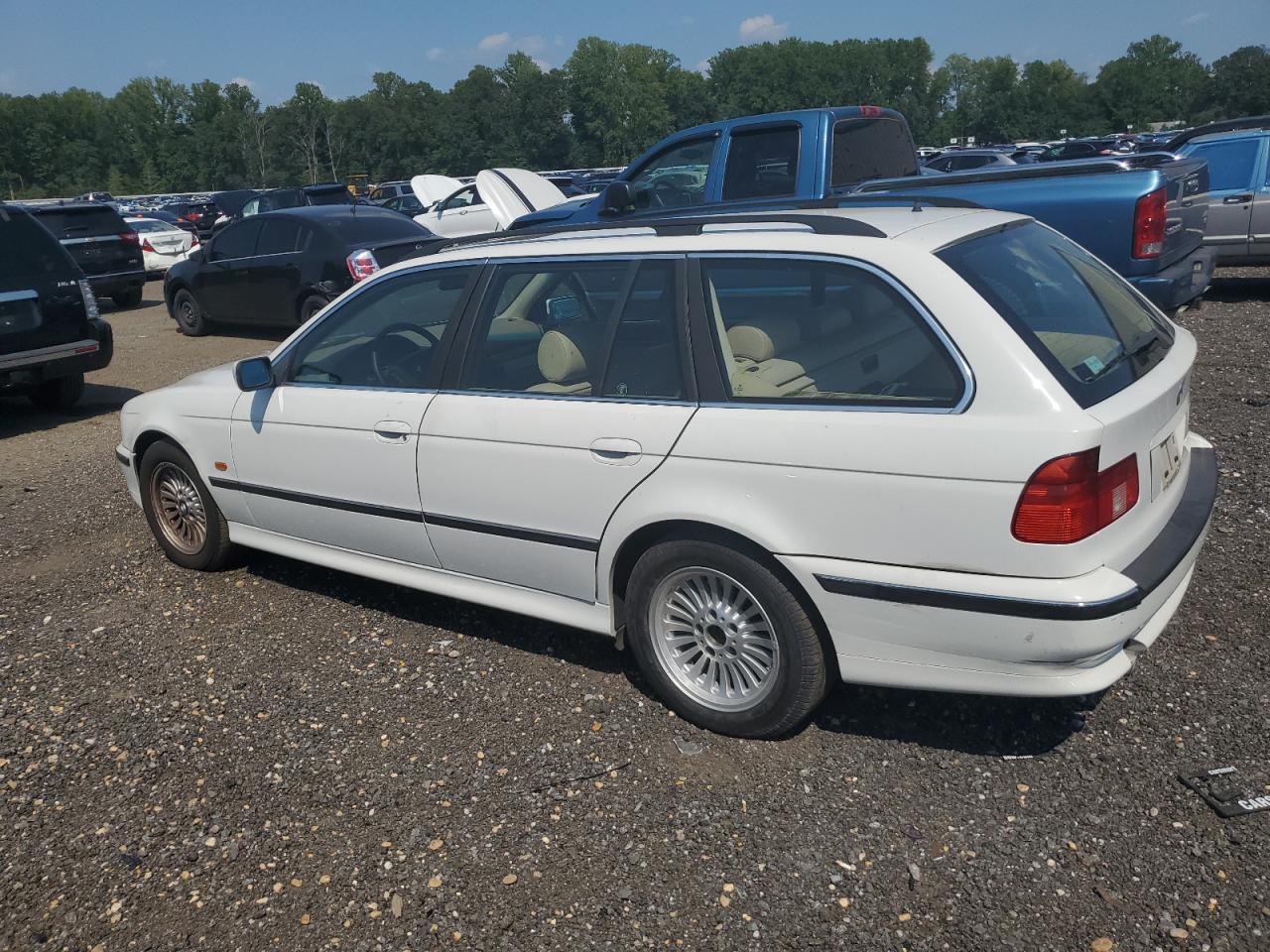 1999 Bmw 528 It Automatic White vin: WBADP6334XBV61092