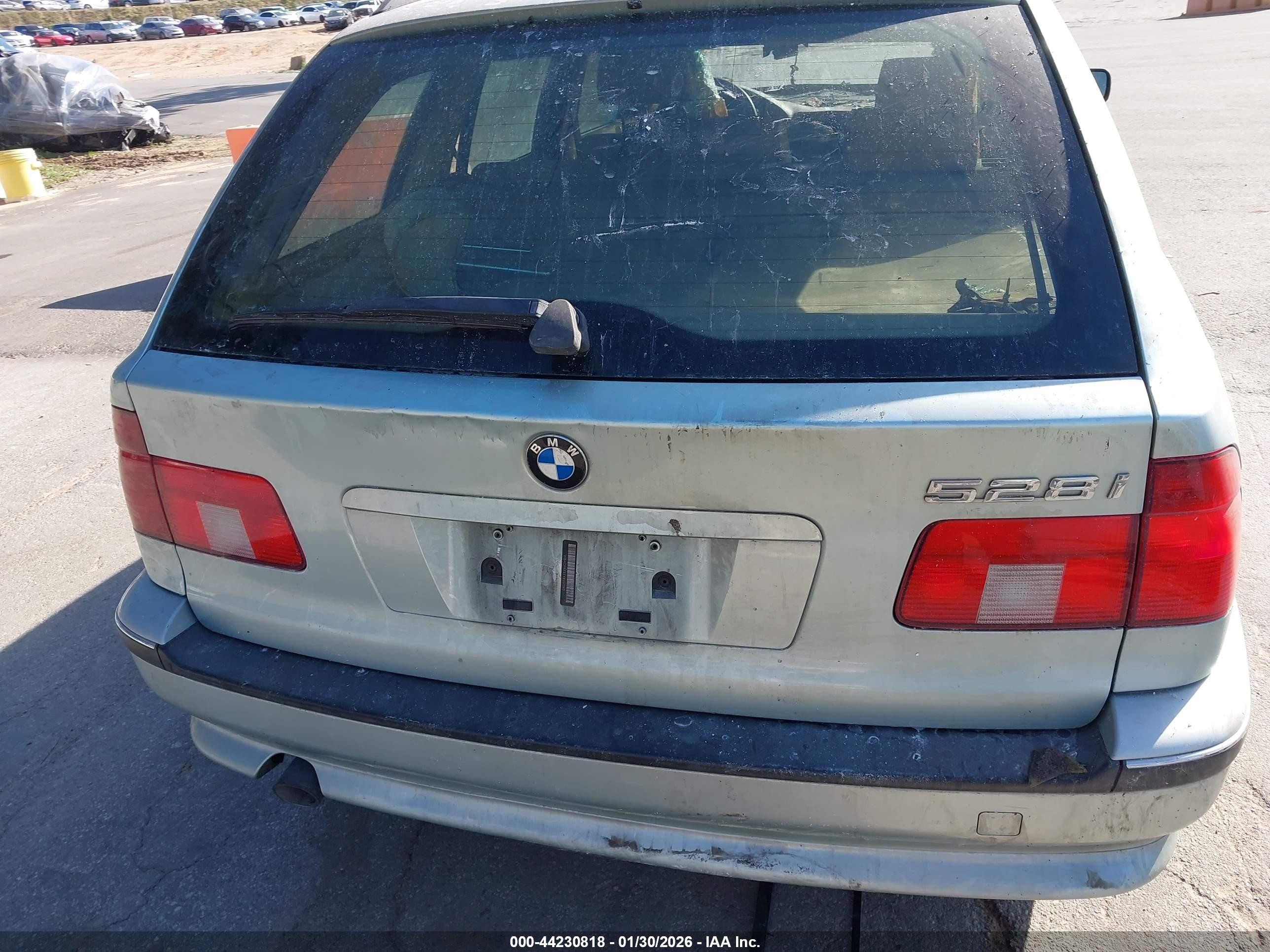 1999 Bmw 528ia Sport Light Blue vin: WBADP6334XBV61240