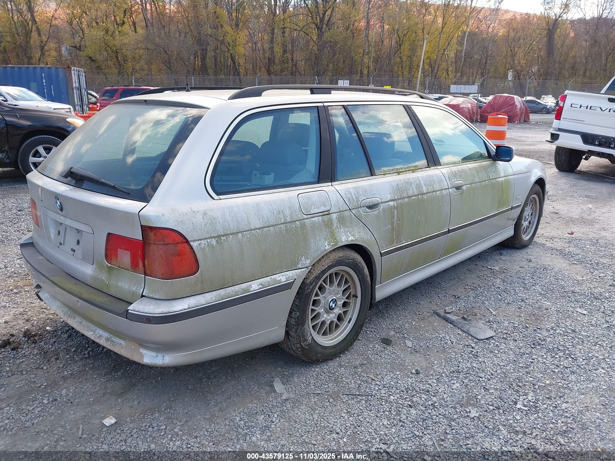 1999 Bmw 528ia Sport Серебряный vin: WBADP6337XBV60499