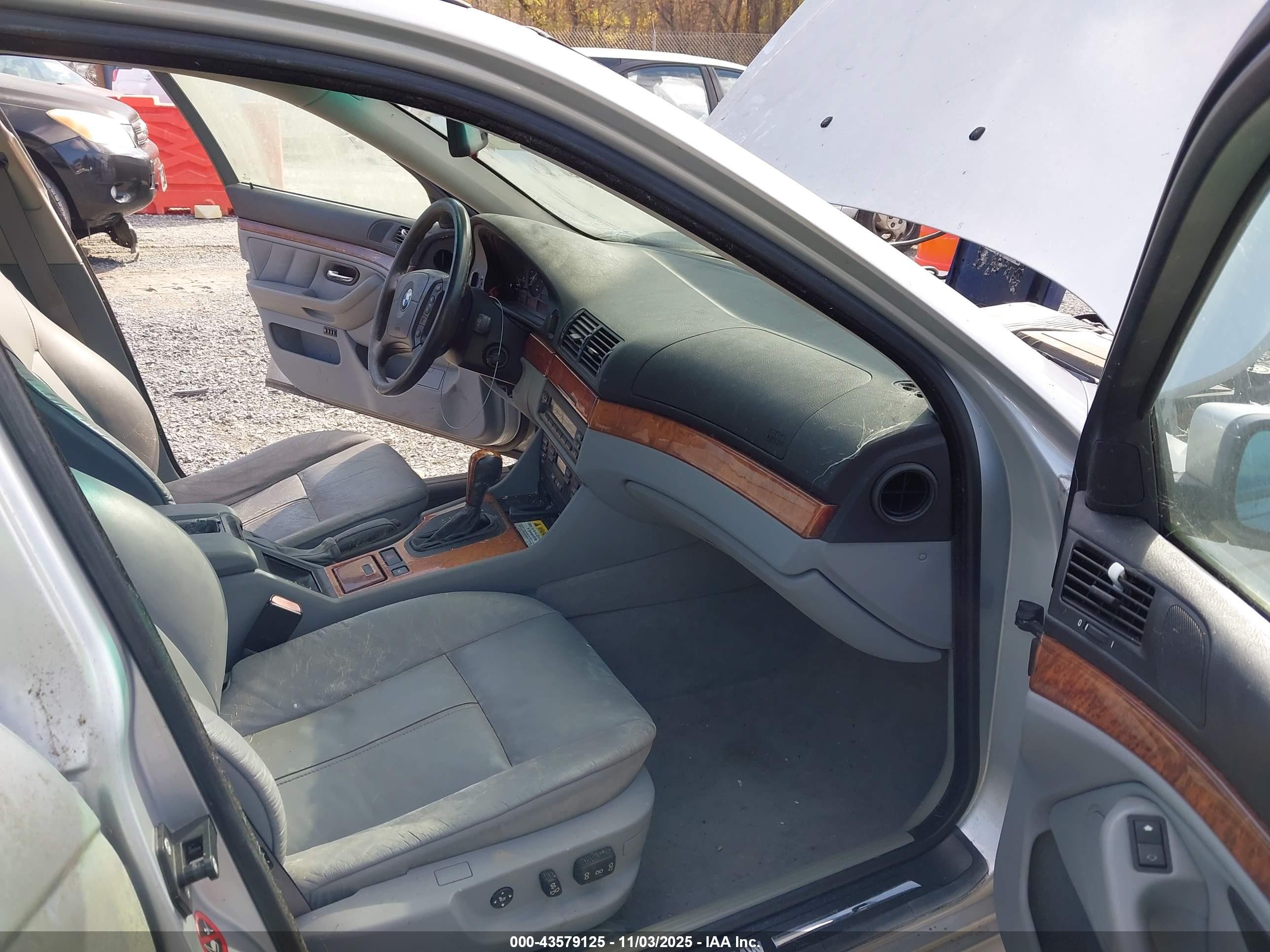 1999 Bmw 528ia Sport Серебряный vin: WBADP6337XBV60499