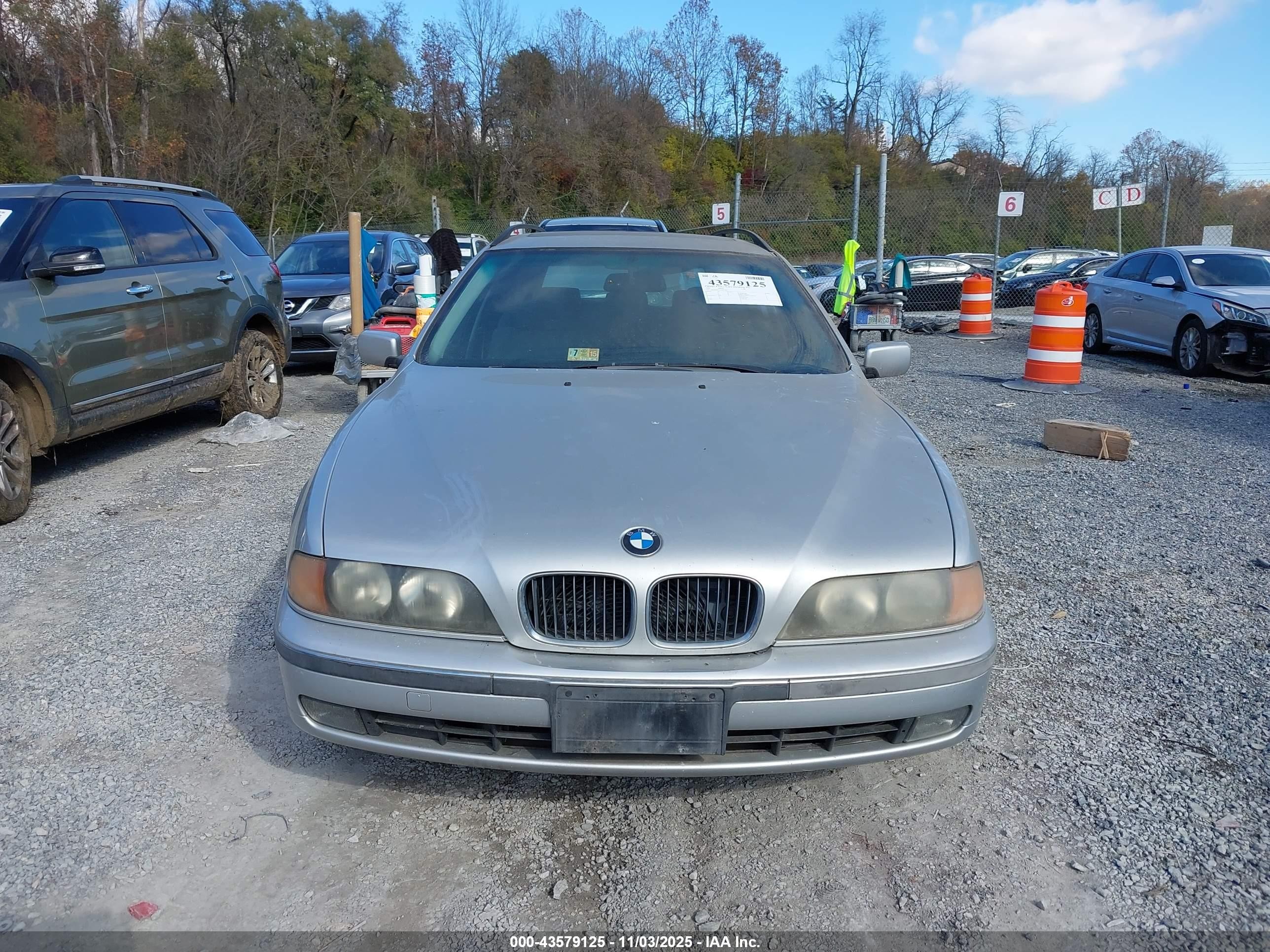 1999 Bmw 528ia Sport Серебряный vin: WBADP6337XBV60499