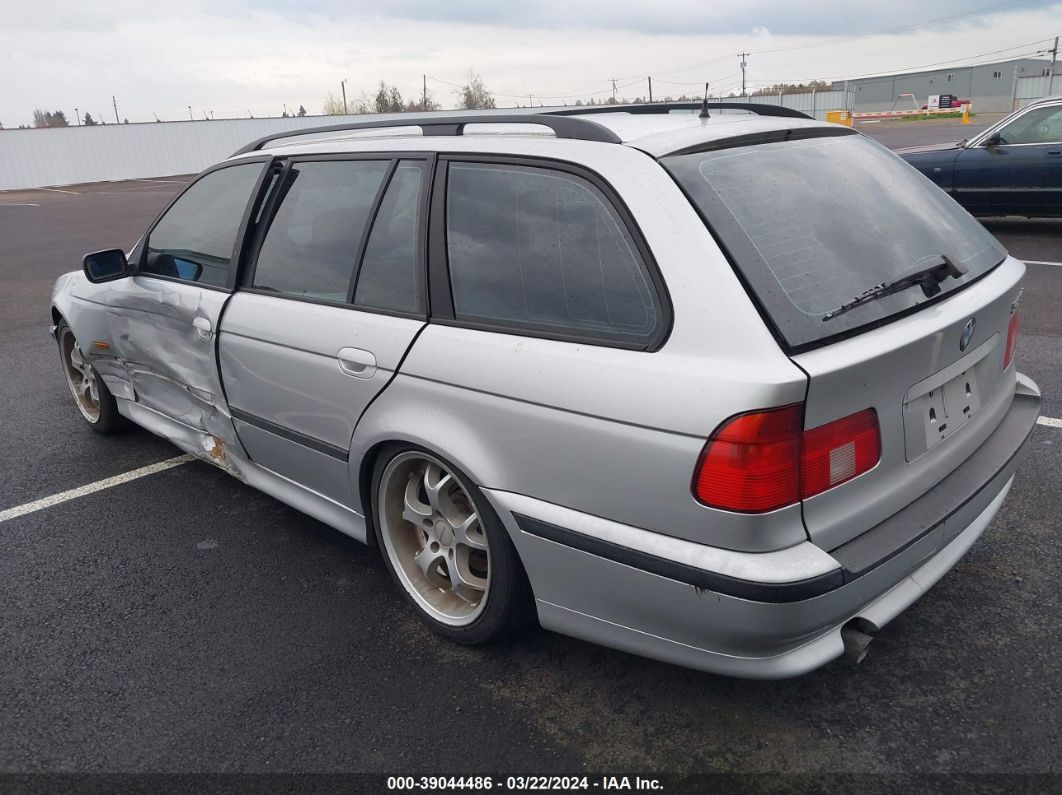 1999 Bmw 528ia Sport Silver vin: WBADP6337XBV61037