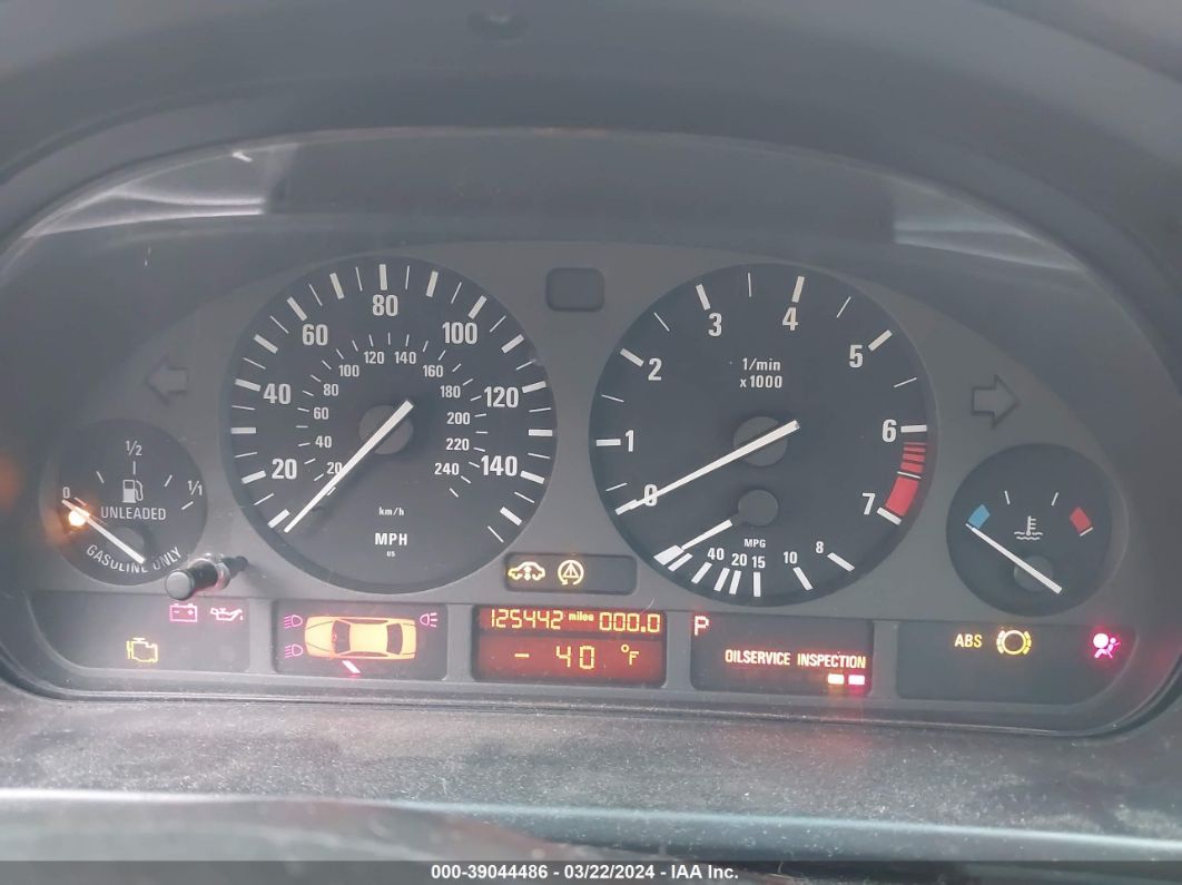 1999 Bmw 528ia Sport Silver vin: WBADP6337XBV61037