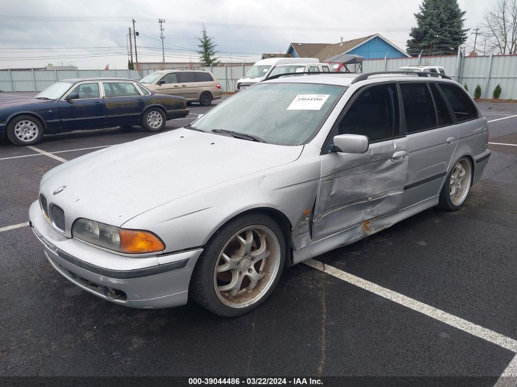1999 Bmw 528ia Sport Silver vin: WBADP6337XBV61037