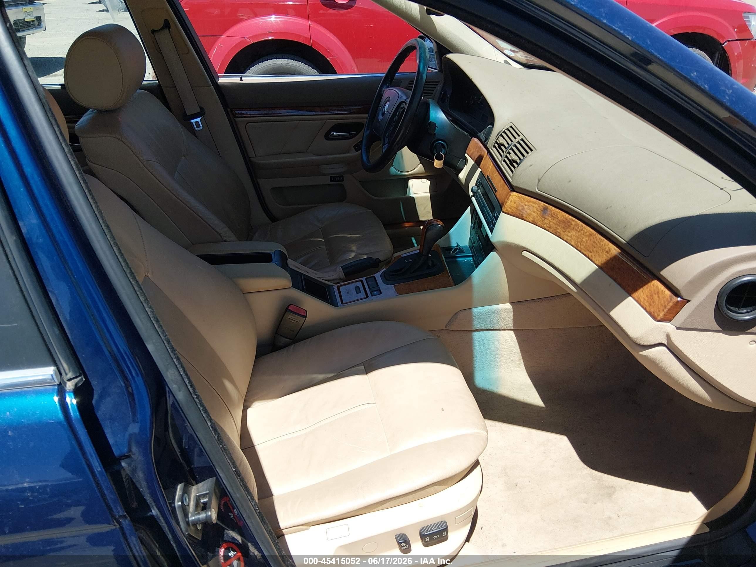 1999 Bmw 528ia Sport Blue vin: WBADP6339XBV60892