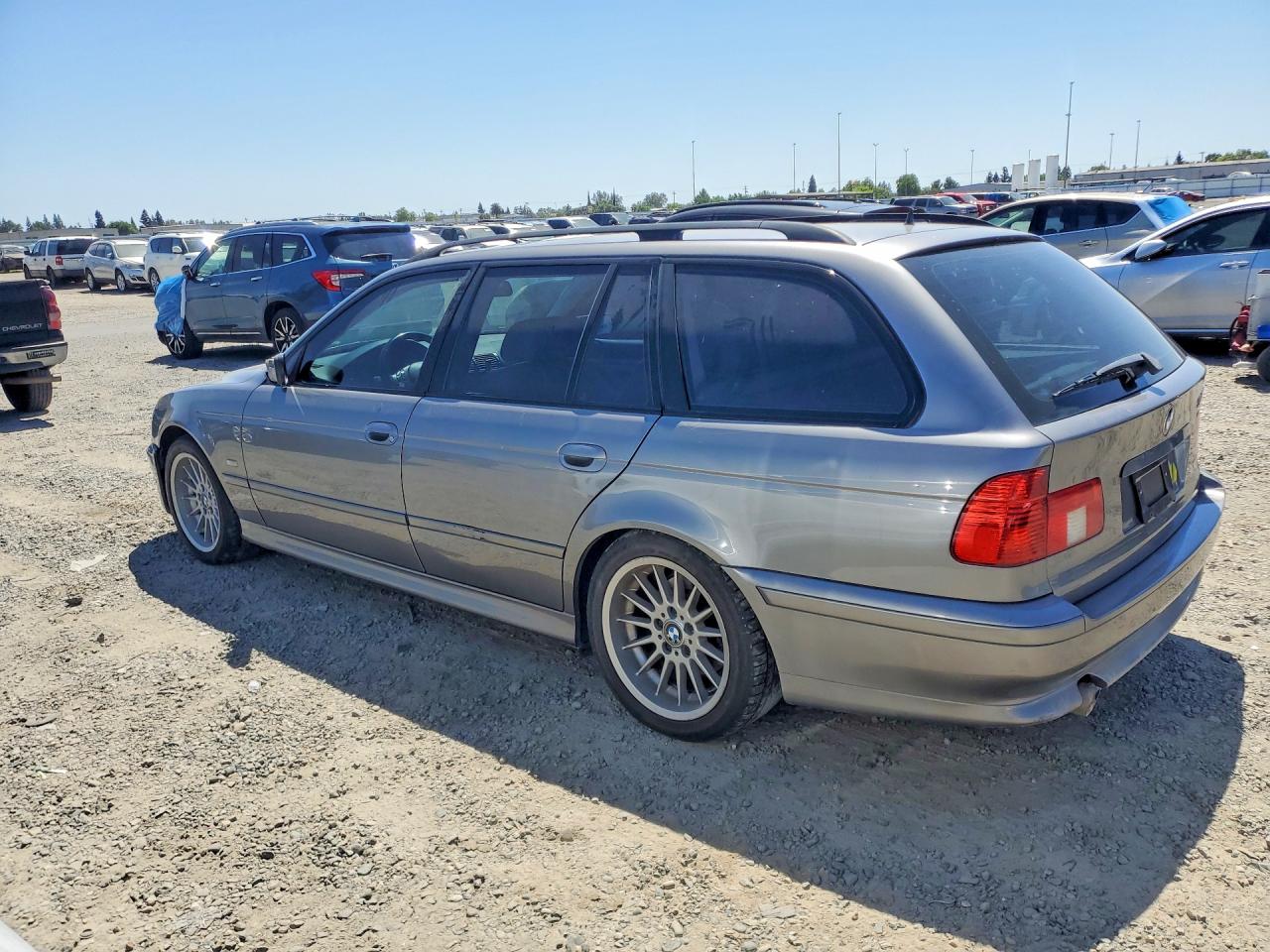 2002 Bmw 540 It Automatic Gray vin: WBADR63482GN92151