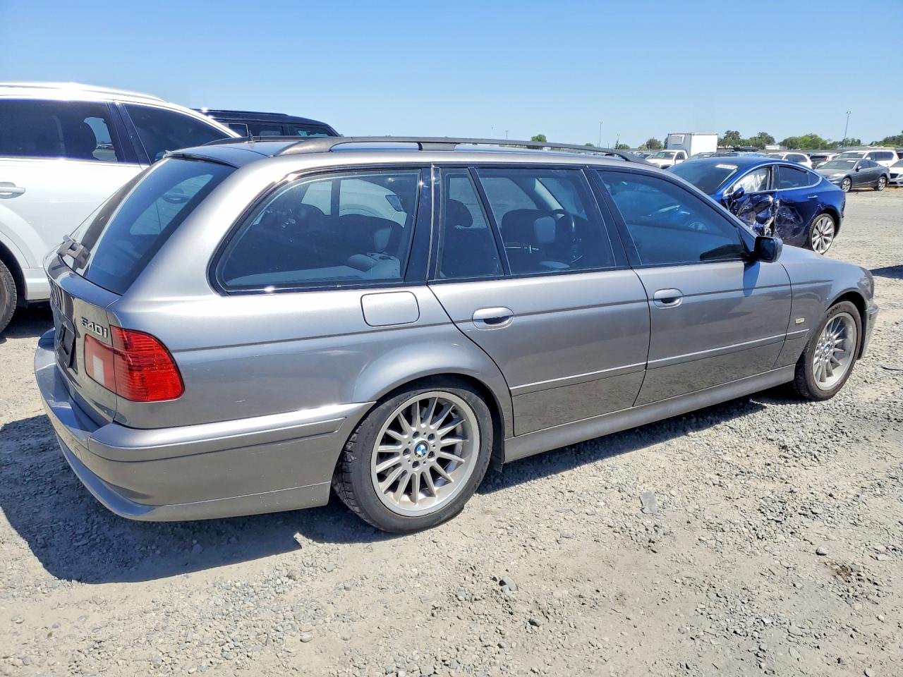2002 Bmw 540 It Automatic Gray vin: WBADR63482GN92151