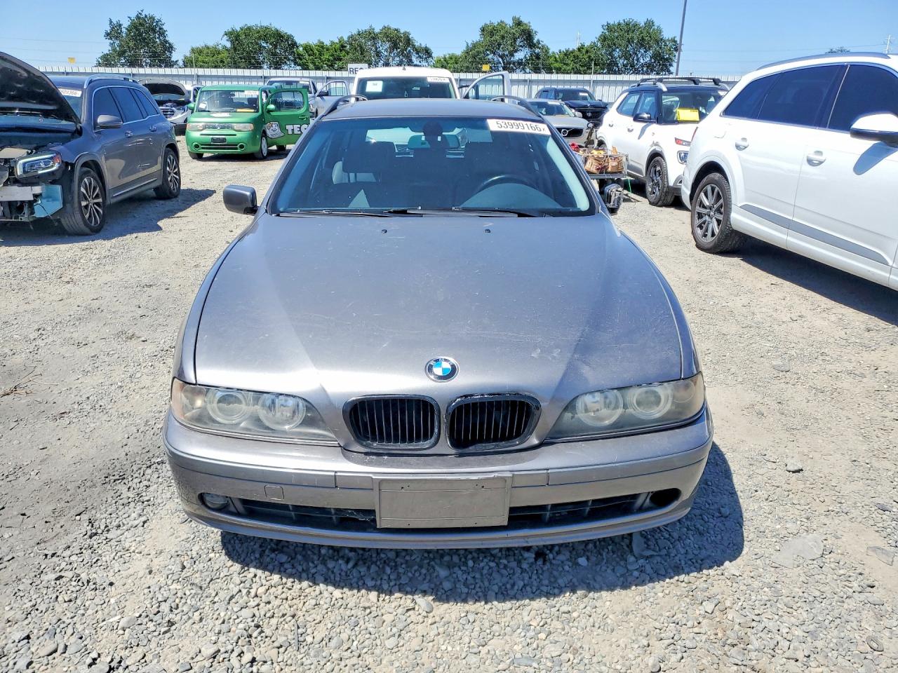 2002 Bmw 540 It Automatic Gray vin: WBADR63482GN92151