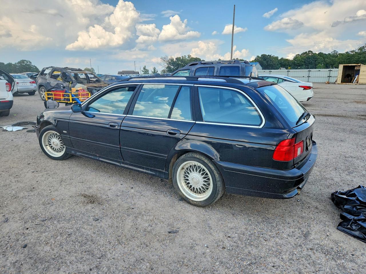 2001 Bmw 525 It Черный vin: WBADS33441GD50140
