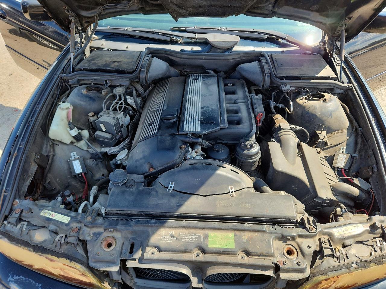 2001 Bmw 525 It Черный vin: WBADS33441GD50140