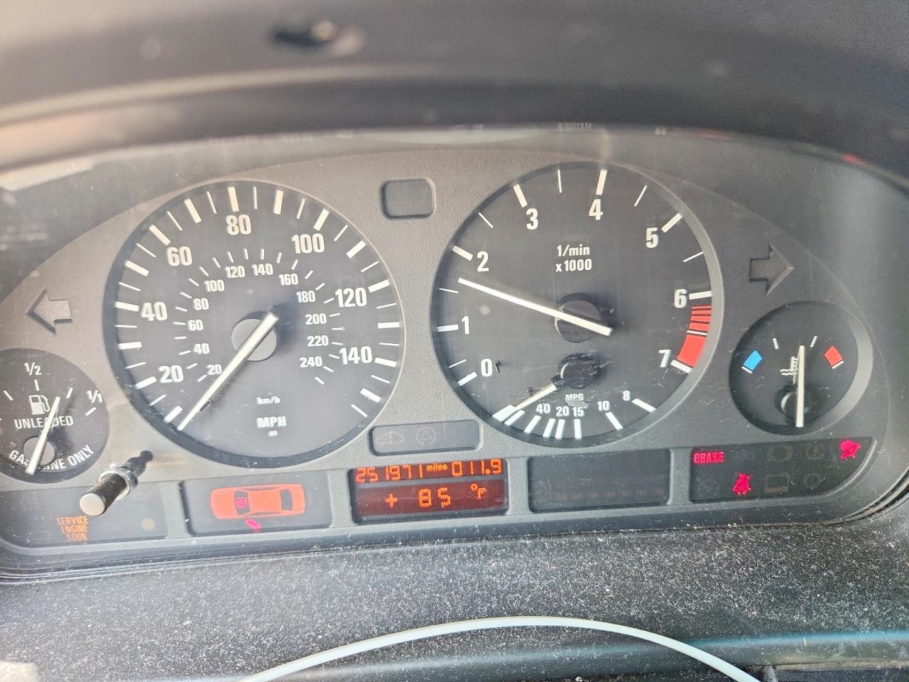 2001 Bmw 525 It Черный vin: WBADS33441GD50140