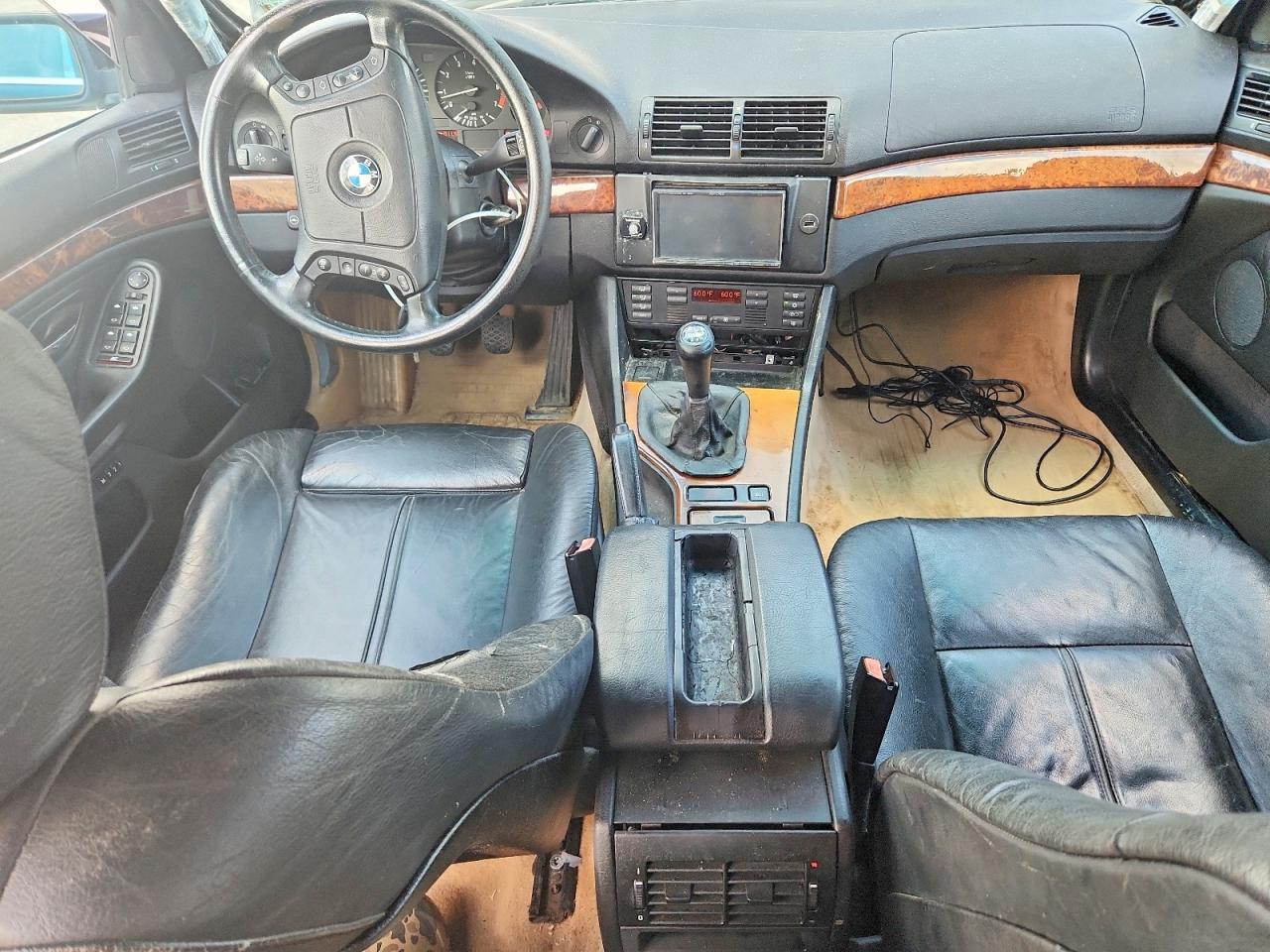 2001 Bmw 525 It Черный vin: WBADS33441GD50140