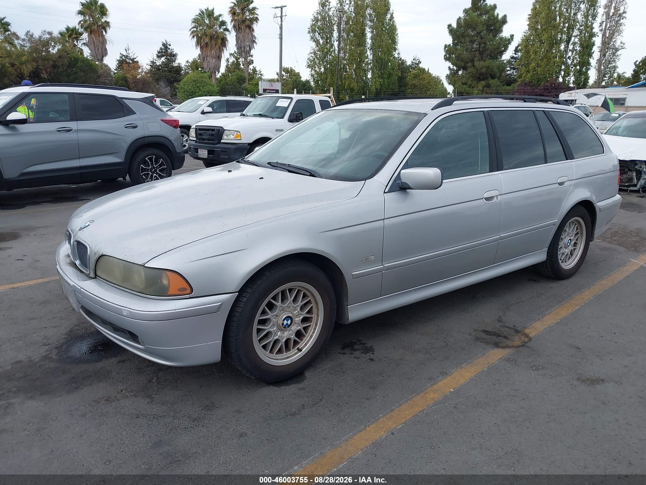 2001 Bmw 525ia   Silver vin: WBADS43401GD85697