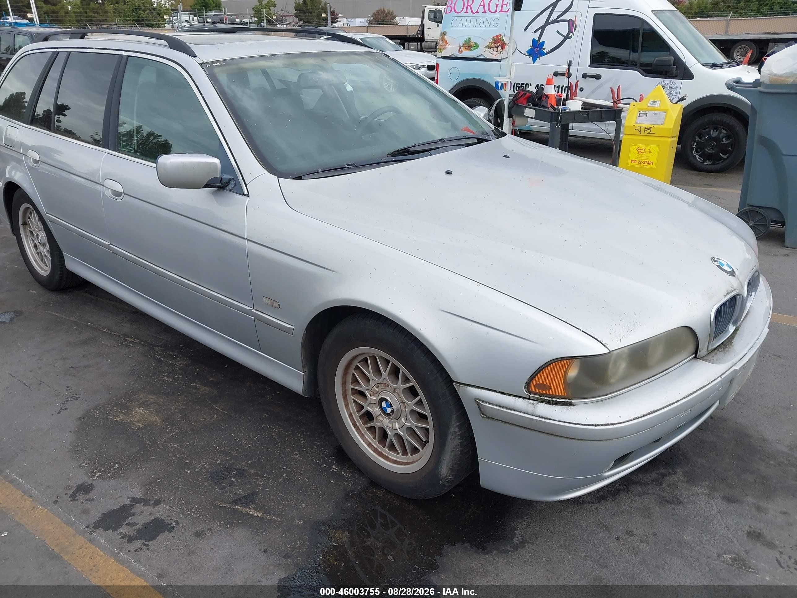 2001 Bmw 525ia   Silver vin: WBADS43401GD85697