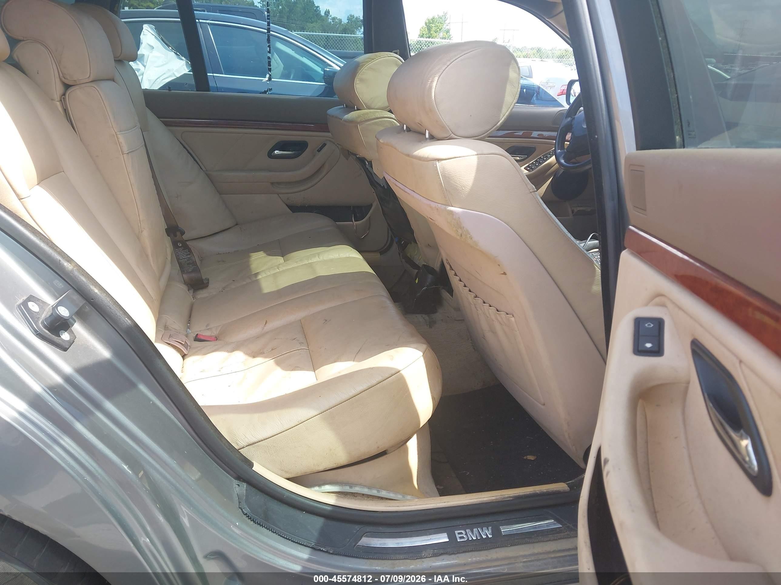 2002 Bmw 5 Series 525ita Gray vin: WBADS43402GD86351