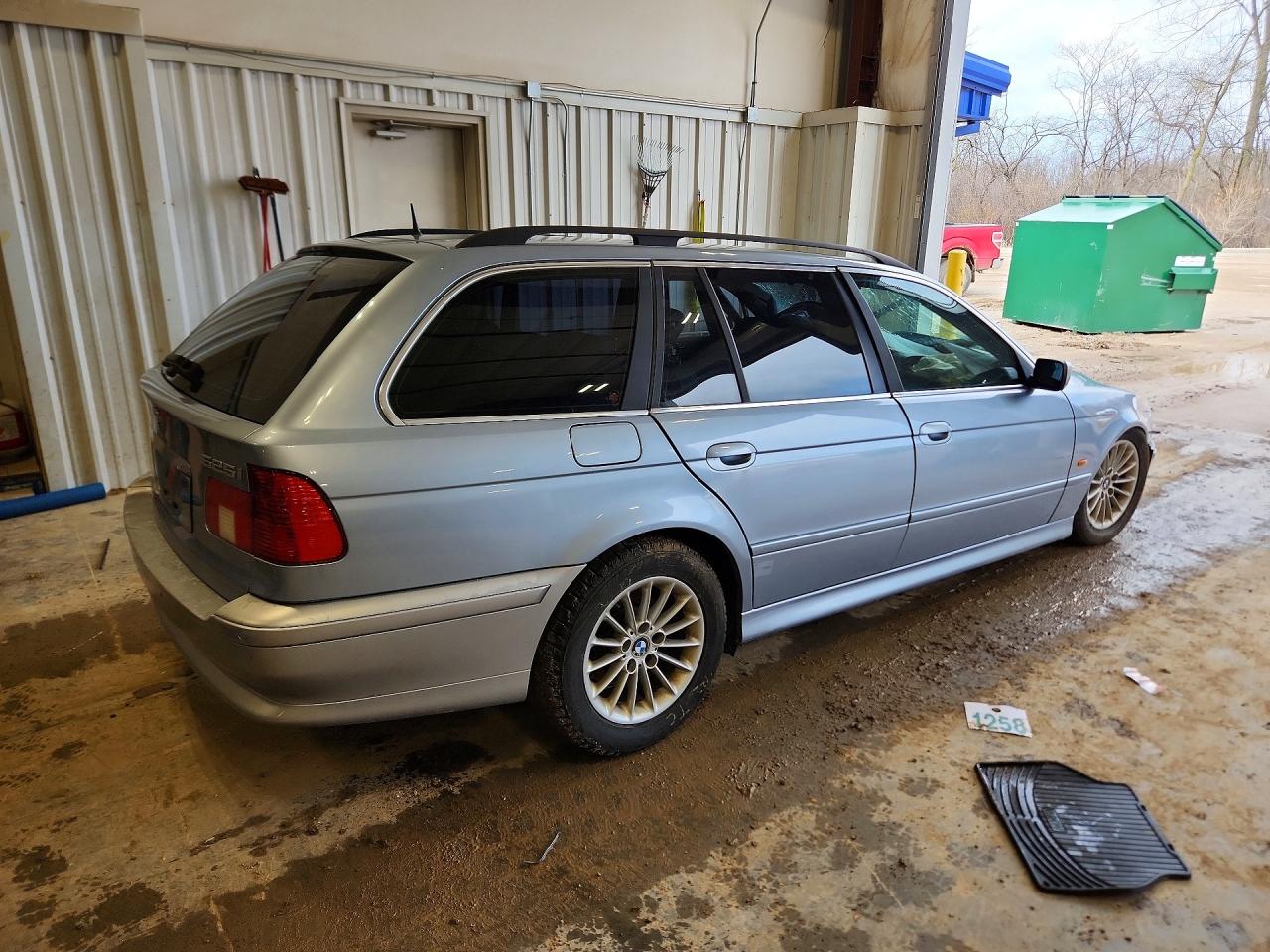 2003 Bmw 525 It Automatic Silver vin: WBADS43433GE11891