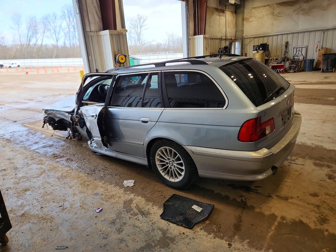 2003 Bmw 525 It Automatic Silver vin: WBADS43433GE11891