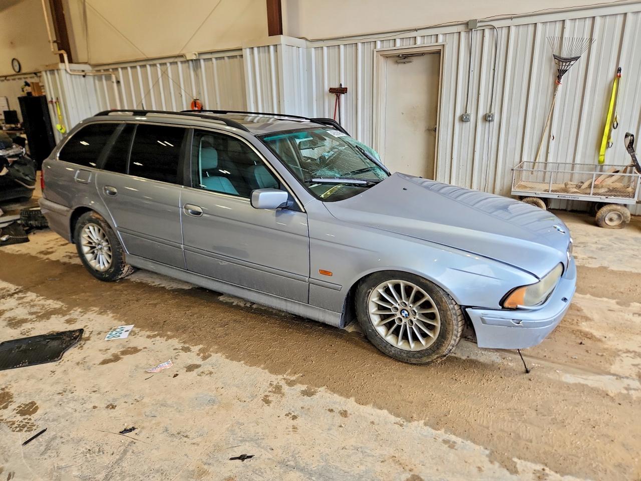 2003 Bmw 525 It Automatic Silver vin: WBADS43433GE11891