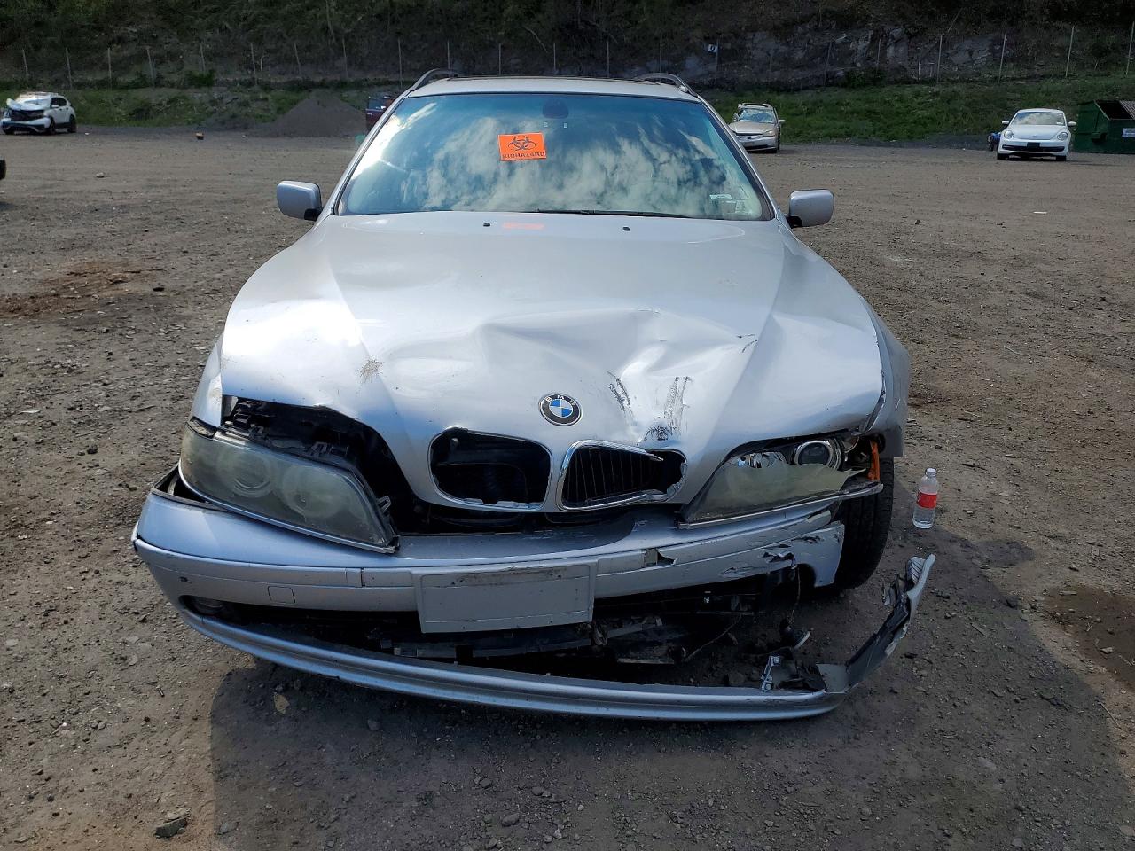 2003 Bmw 525 It Automatic Silver vin: WBADS43453GE11326