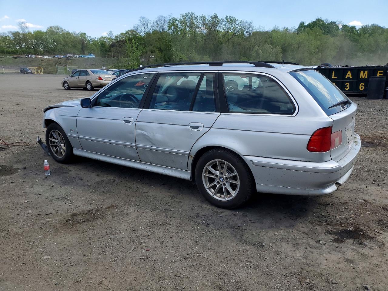 2003 Bmw 525 It Automatic Silver vin: WBADS43453GE11326