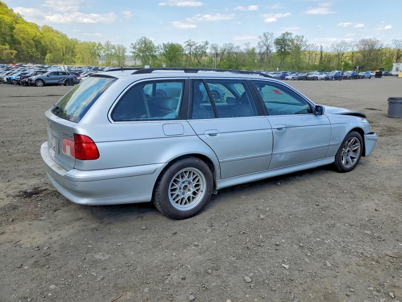 2003 Bmw 525 It Automatic Silver vin: WBADS43453GE11326