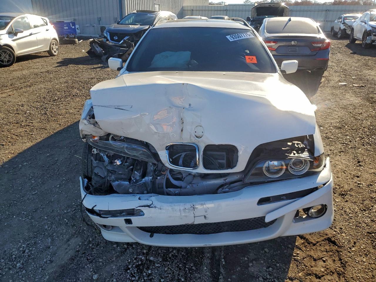 2002 Bmw 525 It Automatic White vin: WBADS43492GD86526