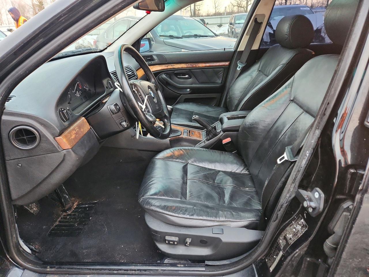 2001 Bmw 525 I Black vin: WBADT33431GF40539