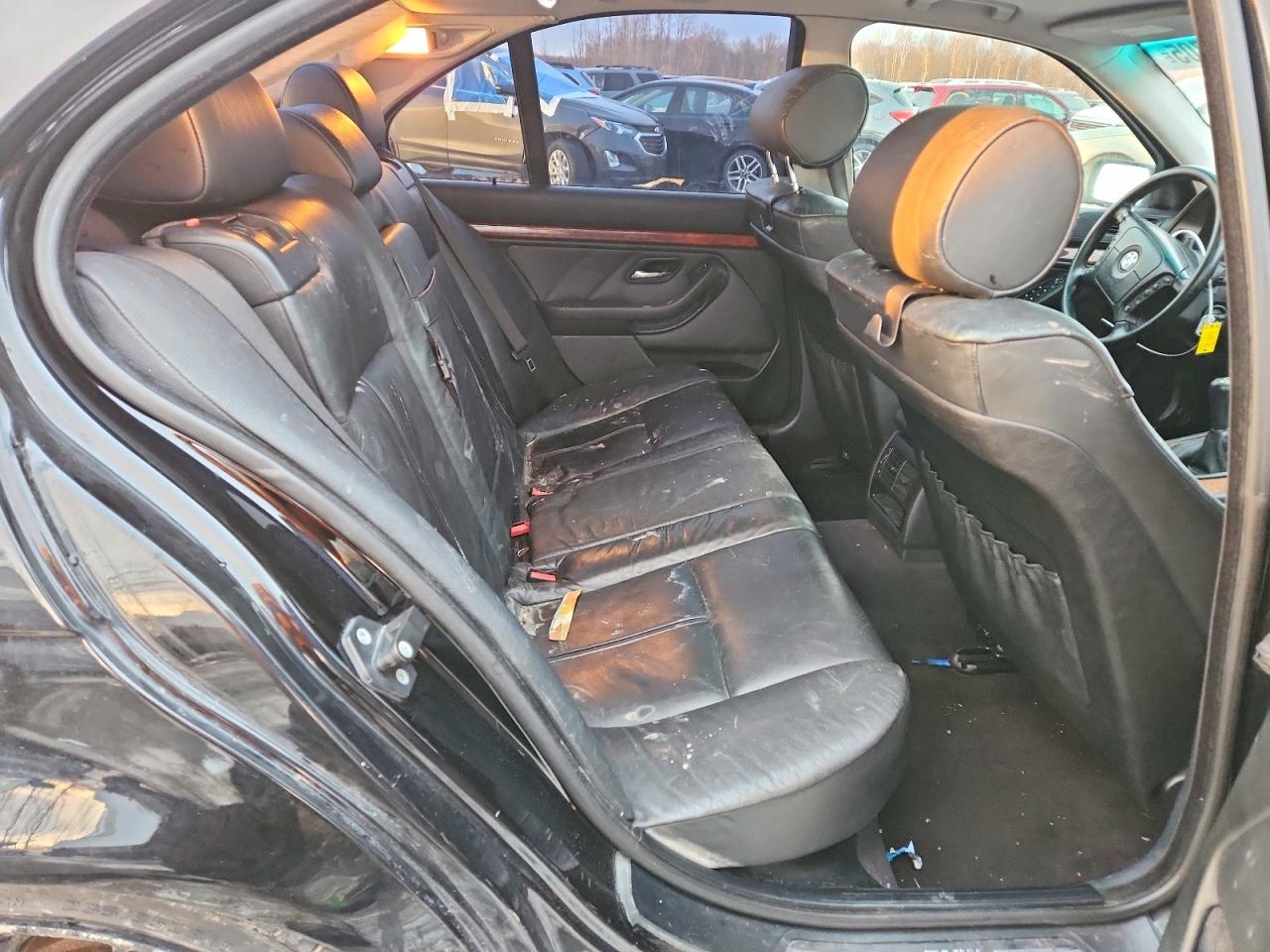 2001 Bmw 525 I Black vin: WBADT33431GF40539