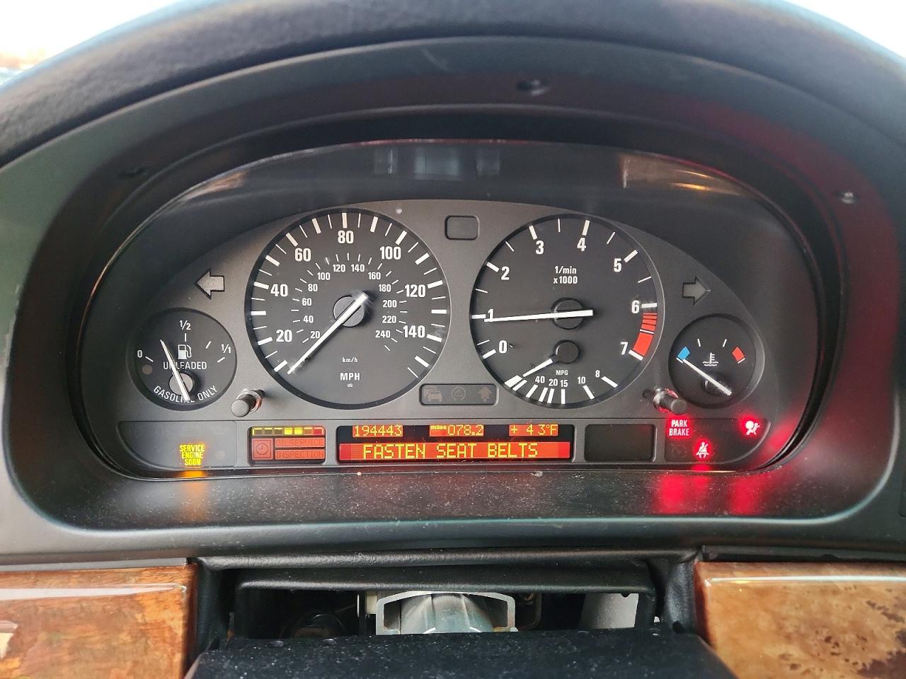 2001 Bmw 525 I Black vin: WBADT33431GF40539