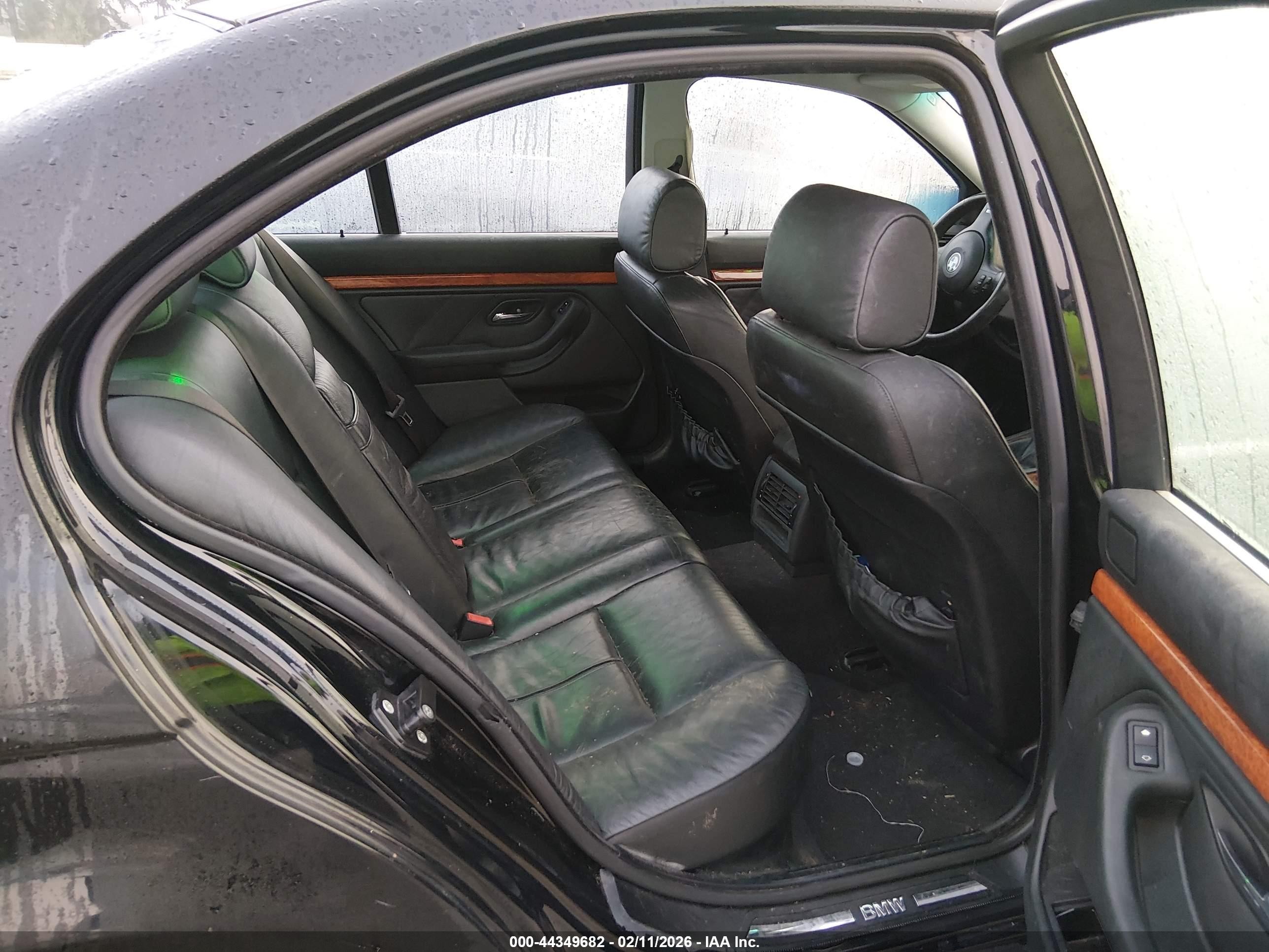 2002 Bmw 525i   Black vin: WBADT33492GF42068