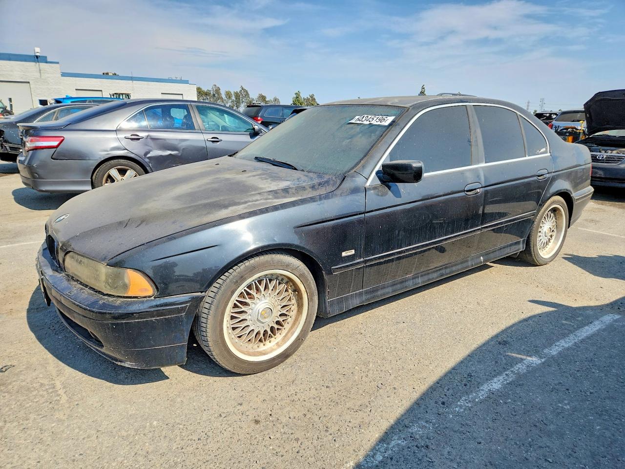 2001 Bmw 525 I Black vin: WBADT334X1GF41235