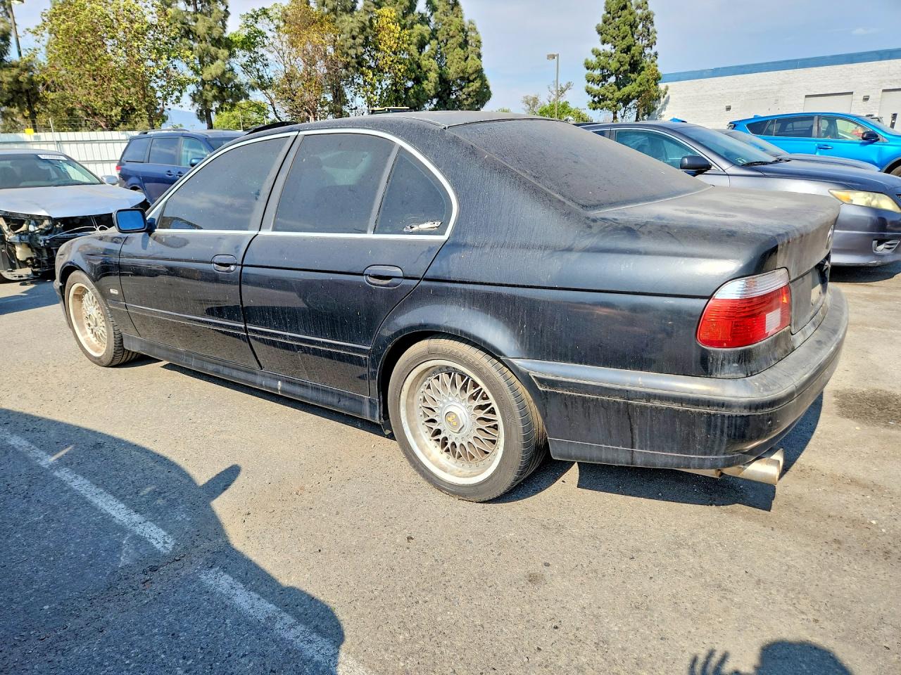 2001 Bmw 525 I Black vin: WBADT334X1GF41235