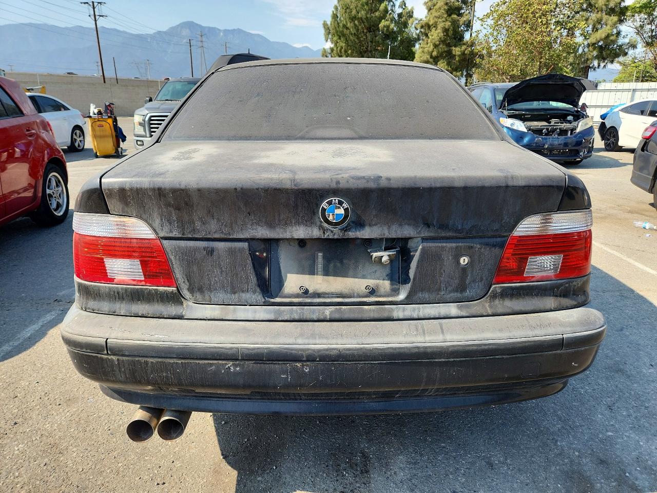 2001 Bmw 525 I Black vin: WBADT334X1GF41235