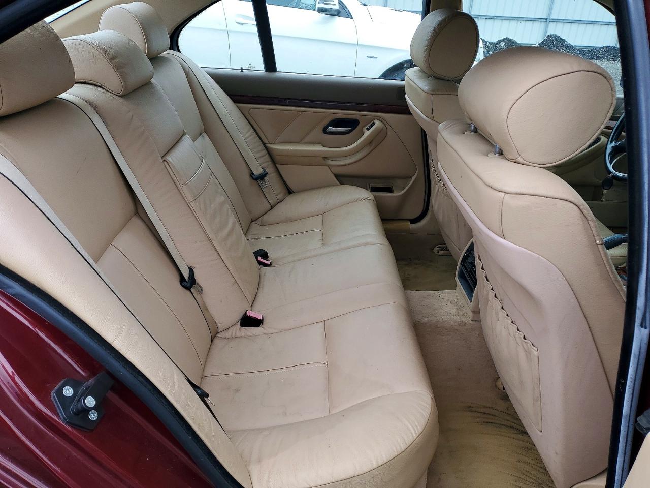 2001 Bmw 525 I Automatic Burgundy vin: WBADT43401GF55912