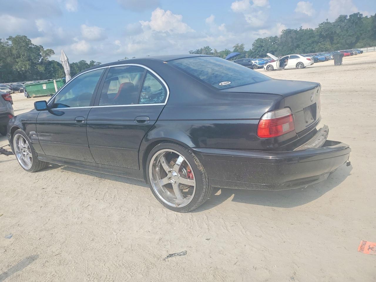2002 Bmw 525 I Automatic Black vin: WBADT43402GY41628
