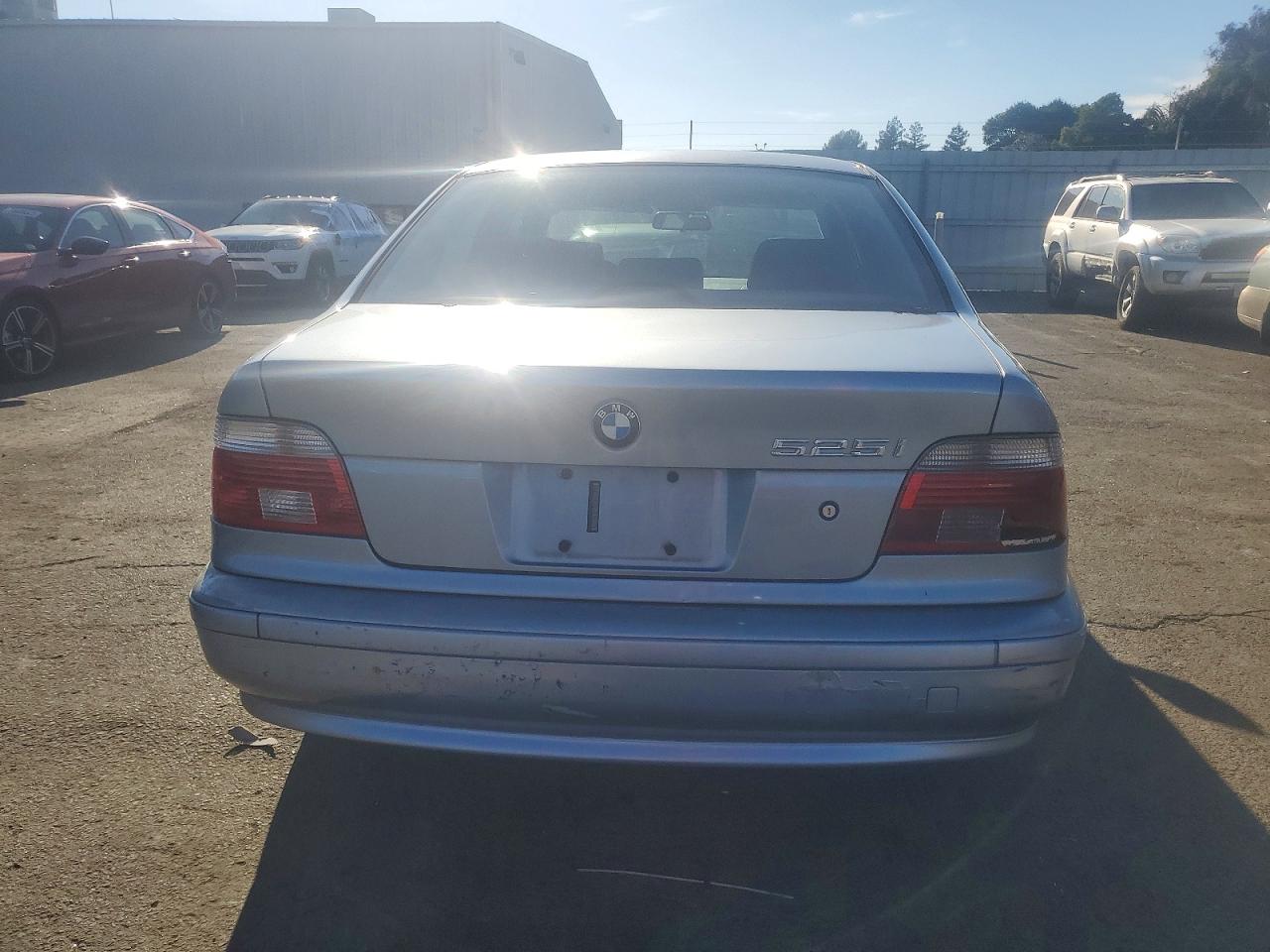 2002 Bmw 525 I Automatic Blue vin: WBADT43402GY43329