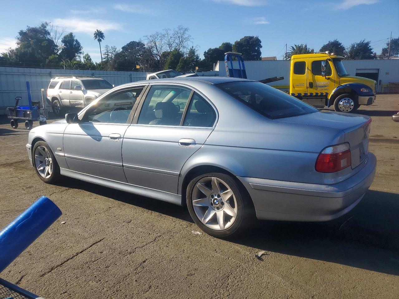 2002 Bmw 525 I Automatic Blue vin: WBADT43402GY43329