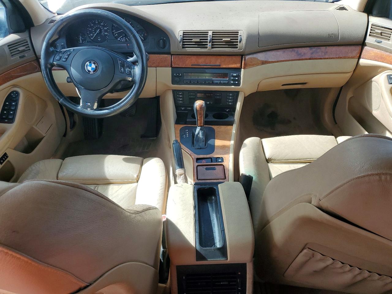 2002 Bmw 525 I Automatic Gray vin: WBADT43402GZ98530
