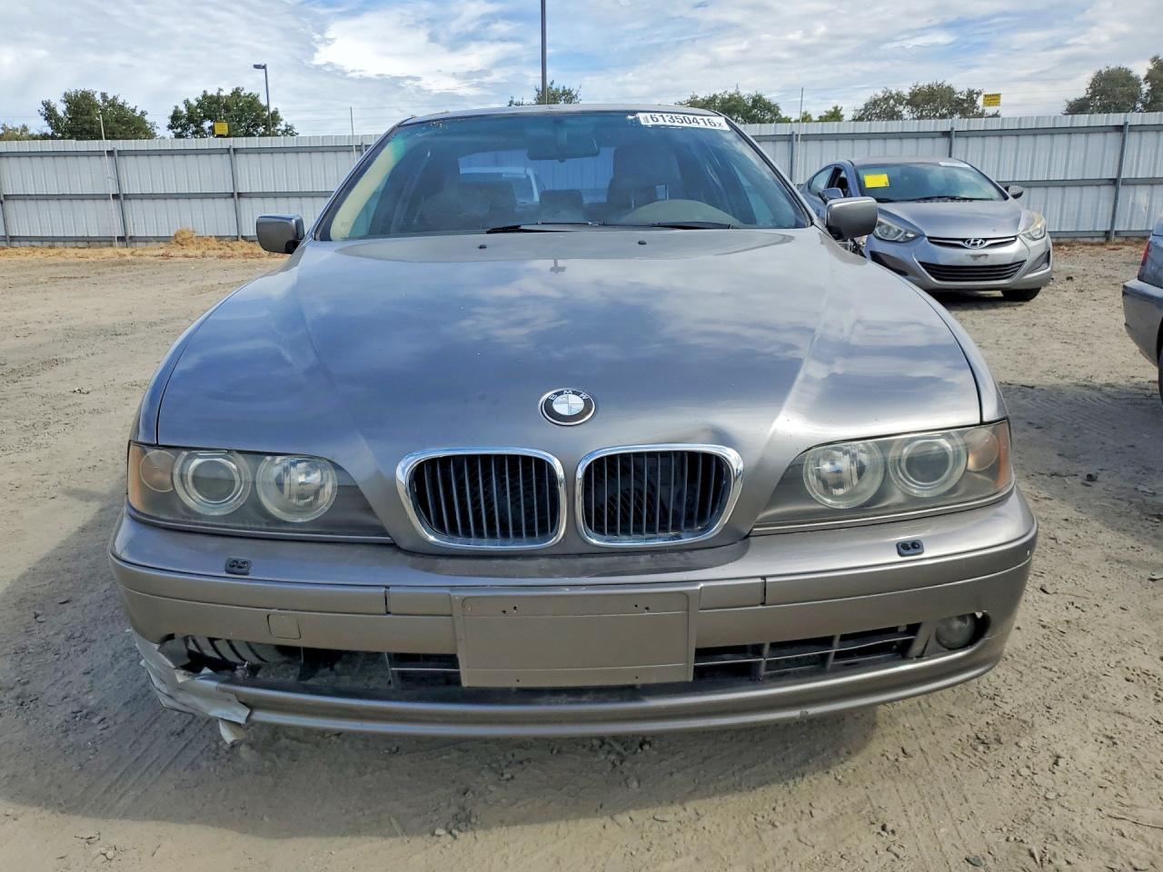 2002 Bmw 525 I Automatic Gray vin: WBADT43402GZ98530